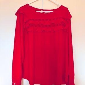 loft flowy blouse